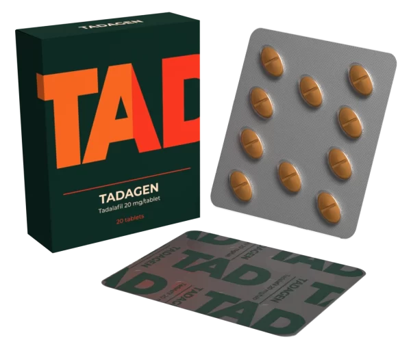 Tadagen 20mg (Tadalafil, Generika Cialis_) Tabletten