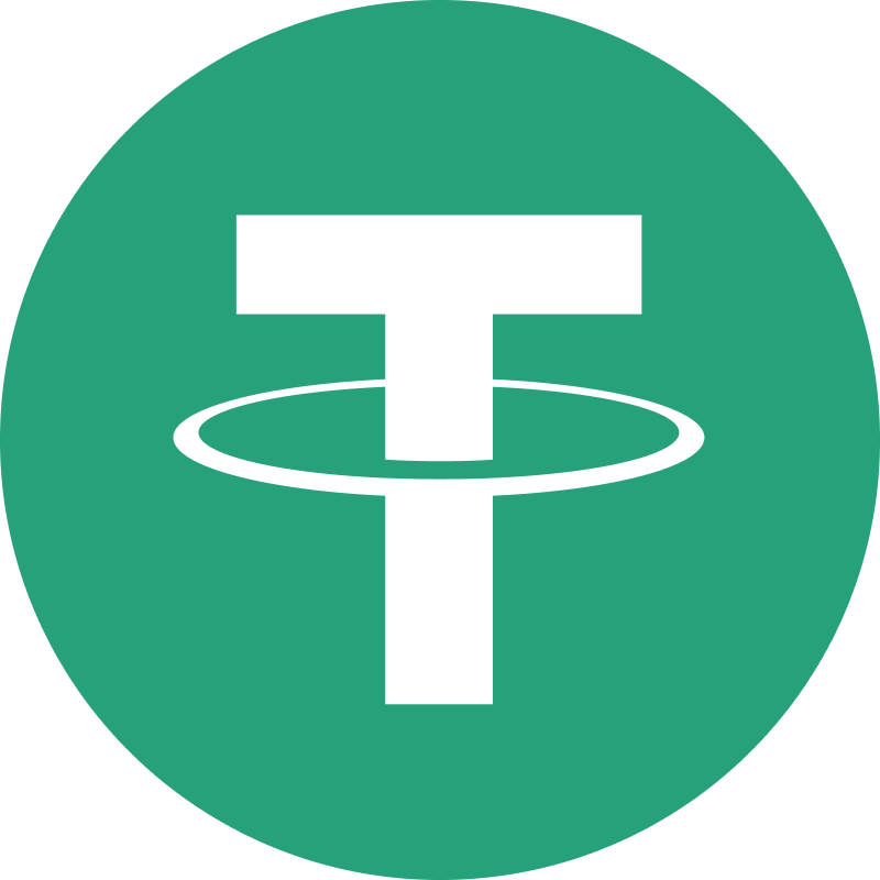 Tether USDT Kryptowährungslogo