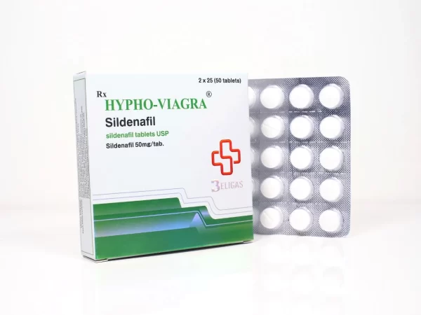 Hypho - Viagra 50mg (Generic Sildenafil) Beligas Pharma 50 tabs