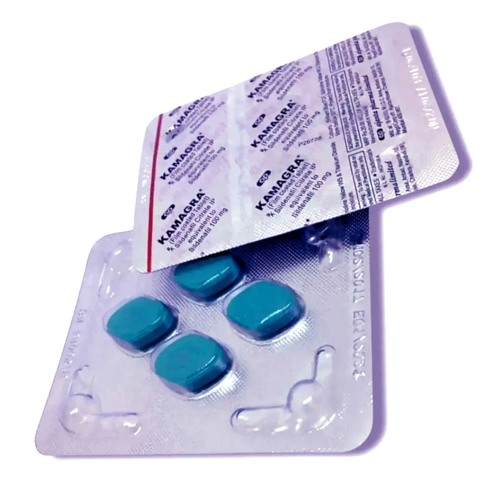 blister of kamagra tablets 100-mg